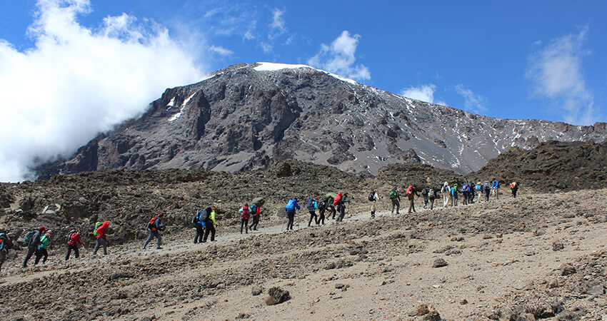 climb kili