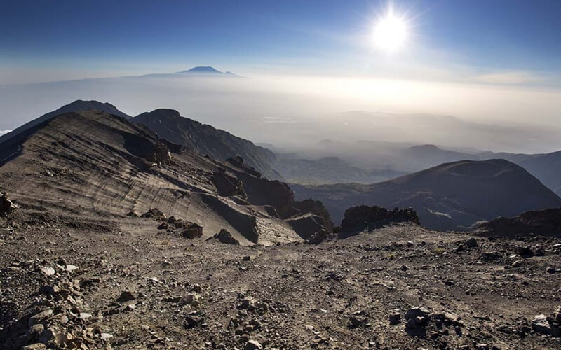 Mount meru trekking